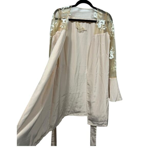 Robed With Love Women’s Pink Hildy Robe / Size- Small - Picture 5 of 16